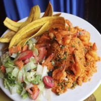 Arroz con Camarones