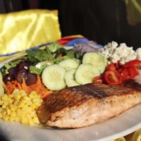 Salmón en finas hierbas