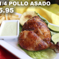 1/4 Pollo Asado